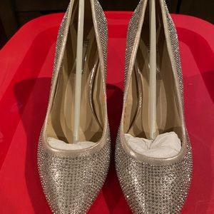 INC Pearl Gold Heels